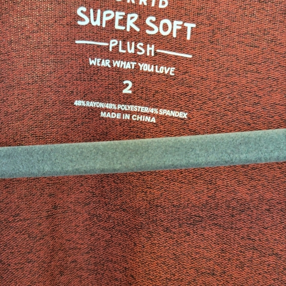 Torrid brick red long cardigan, Size 2 - Picture 6 of 10